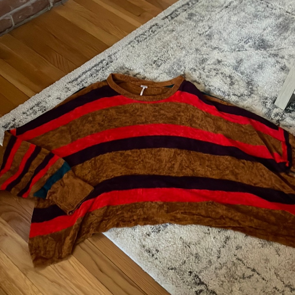 Free People Striped Sweater